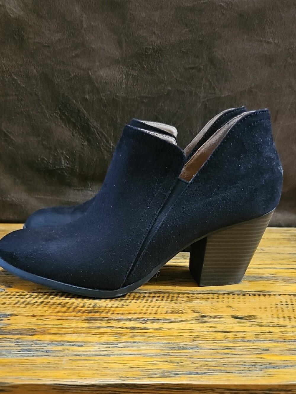 Black Suede Women’s Ankle Boot
